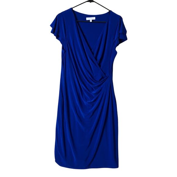 Chaus Dresses & Skirts - Chaus new york faux wrap front dress size L